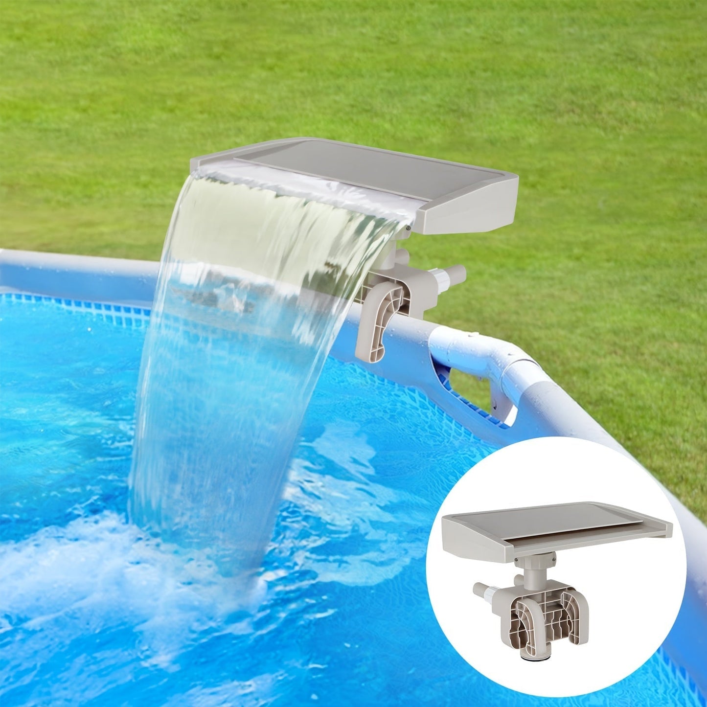 Pool Waterfall for Garden, Patio and Yard Use, with the Listed Configuration, for Everyday Use and Organized Storage