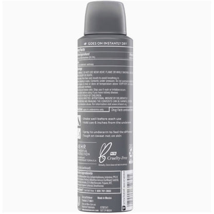 Dove Men+Care Dry Spray Antiperspirant Deodorant Pack of 6, 150mL Each (5 fl oz), 48H Protection