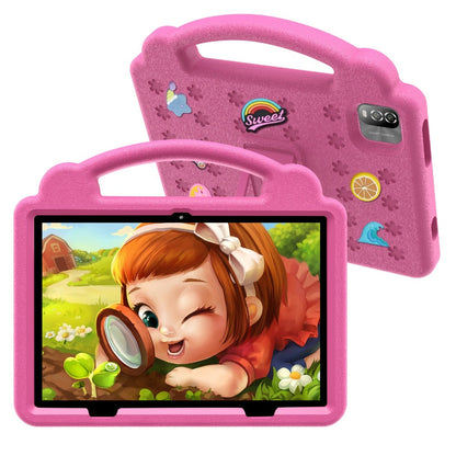 Kids Tablet 10.1 Inch with Android 15, 12GB RAM, 64GB Built-In Storage, Dual Cameras and Handle Case