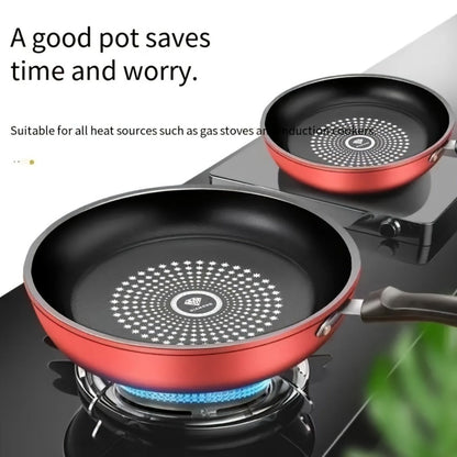 304 Stainless Steel Cookware Set with Golden Handles, 1/10/15pcs Deep Thick Soup Pot & Pan Set for Induction & Gas Stoves