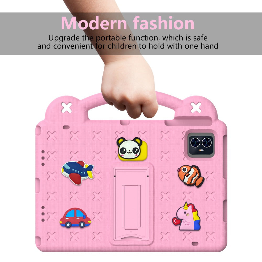 T-Mobile Revvl Tab 2 10.1-Inch Cartoon Tablet Case with Carry Handle, Folding Stand and Six Colors