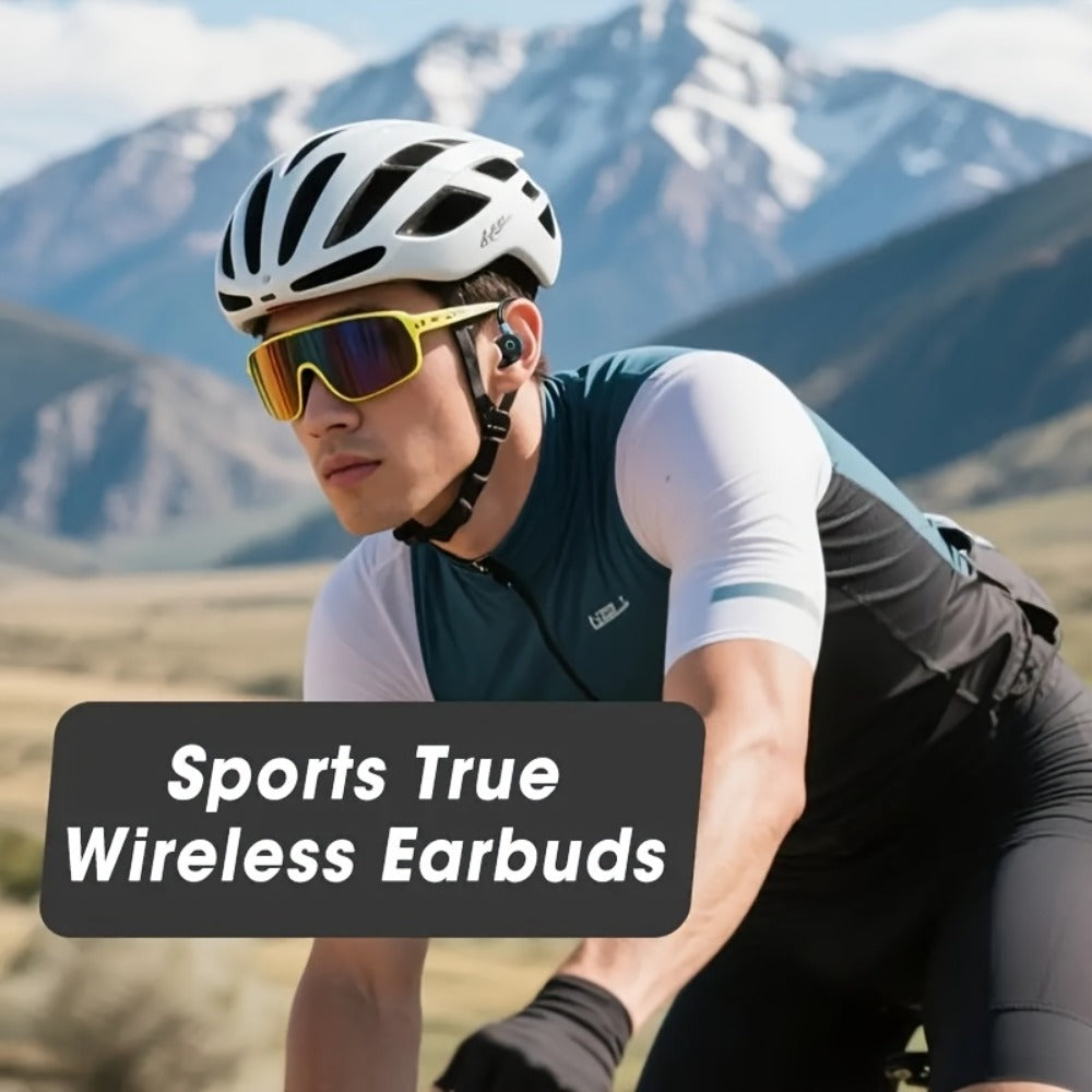 Wireless Earbuds Stereo In-Ear with LED Display Case, Touch Controls and Black, Blue or White Options