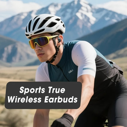 Wireless Earbuds Stereo In-Ear with LED Display Case, Touch Controls and Black, Blue or White Options