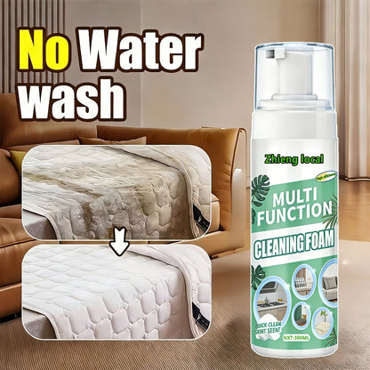 Dry Cleaning Spray Stain Remover 10.14oz – No Water Needed, Multi-Surface Formula for Sofas, Mattresses, Clothes, Carpets & Curtains