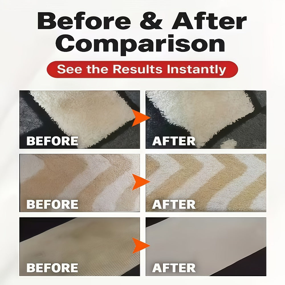 Sofa Cleaner Spray Fabric Stain Remover for Couch Car Interior Upholstery Safe Quick-Drying for Entryways, Bedrooms and Living Spaces