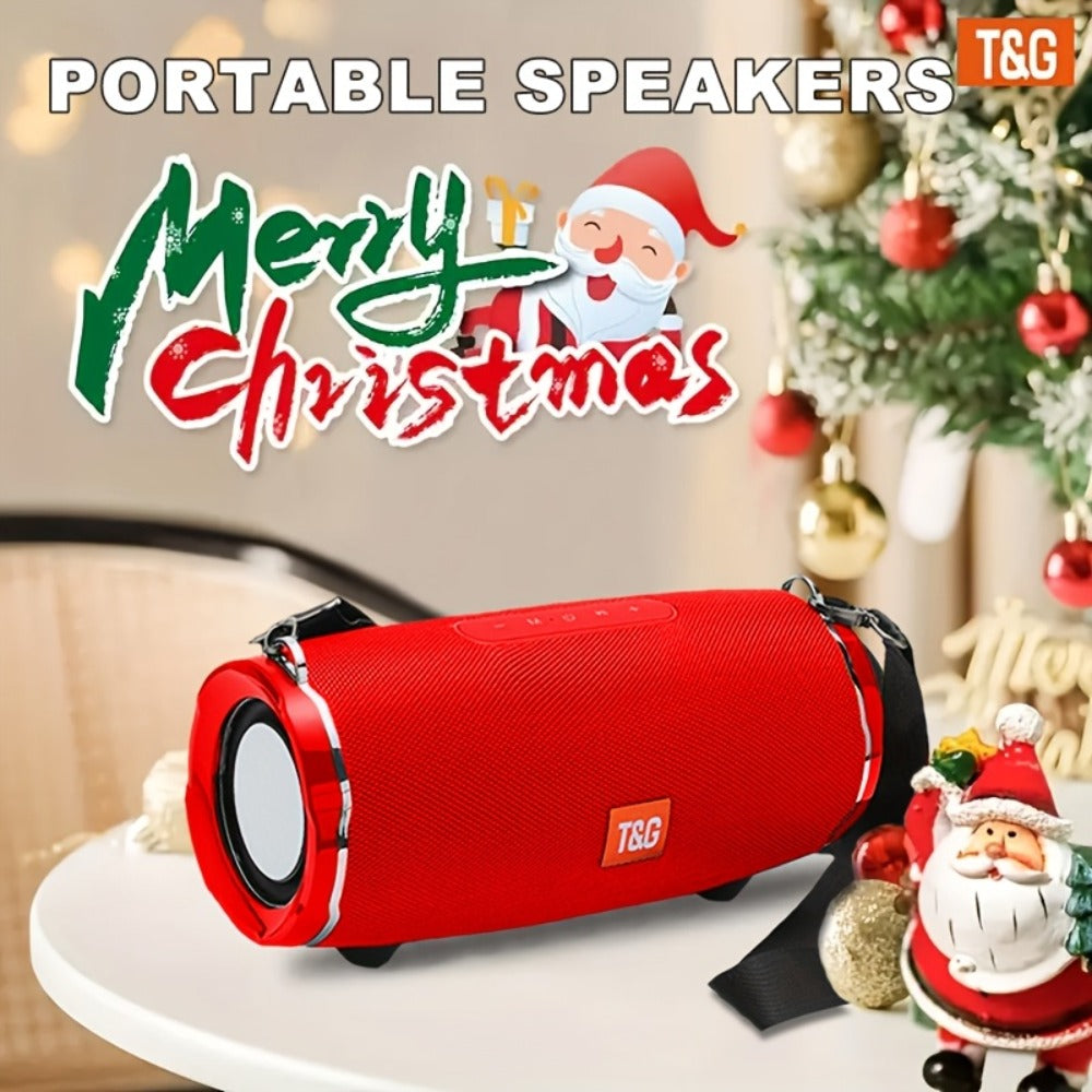 TG187 IPX4 Waterproof Outdoor Bluetooth Speaker | Dual Speakers, 4800mAh Rechargeable Battery, TWS Stereo Pairing