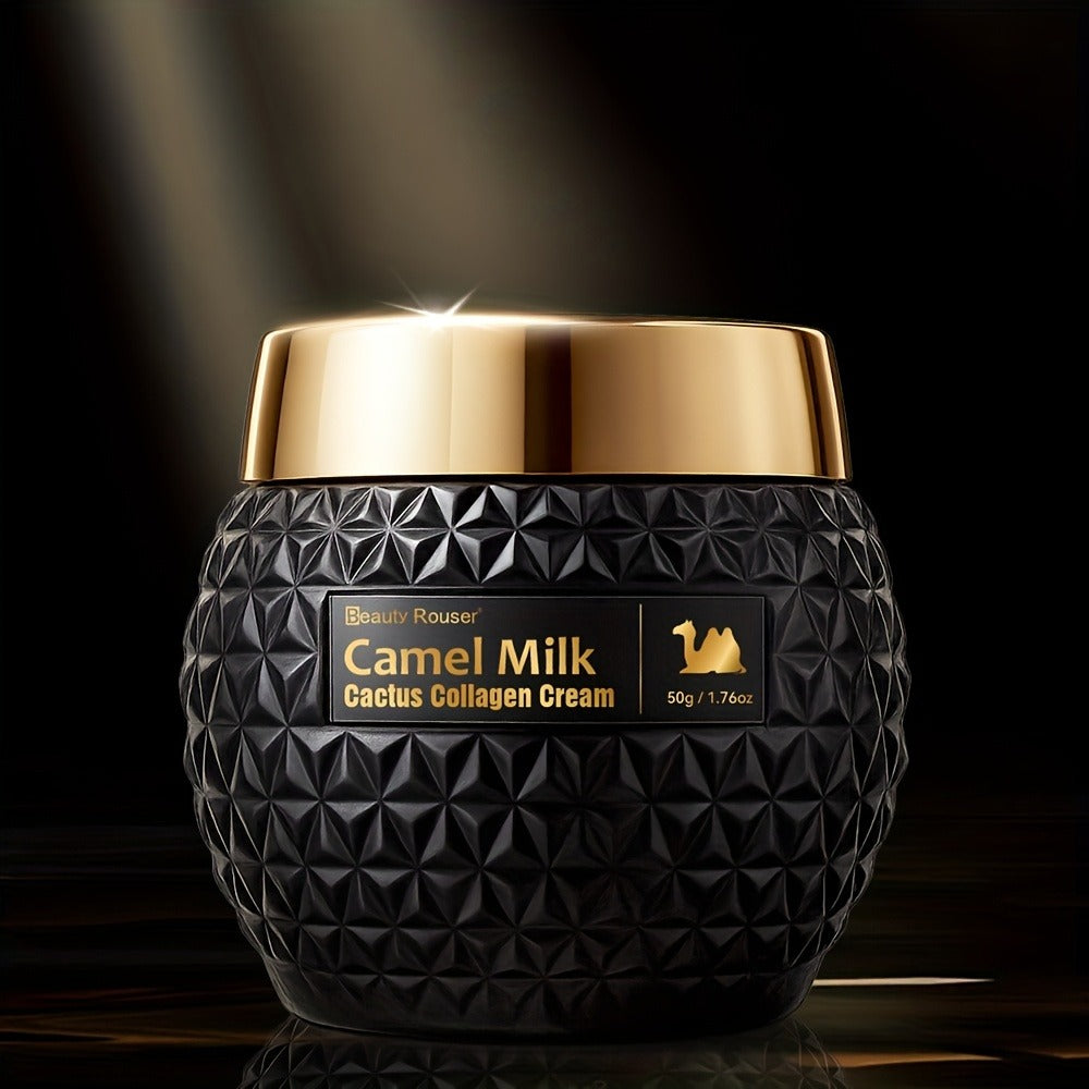 Camel Milk Cactus Collagen Face Cream 50g with Retinol Hyaluronic Acid Vitamin E Day Night Skincare All Skin Types