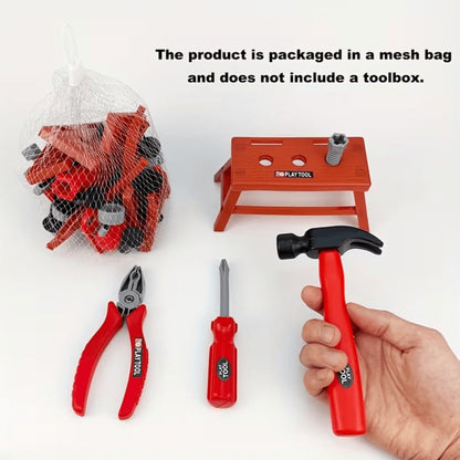Kids Tool Set 38 Piece Pretend Play Construction Toy with the Listed Color, Size or Set Options for Everyday Use
