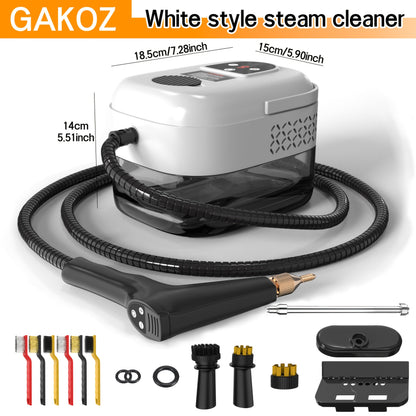 Handheld Steam Cleaner High Pressure 9-Gear Adjustment & LCD Display, 1200ml Water Tank for Home Cooking, Dining and Outdoor Meals