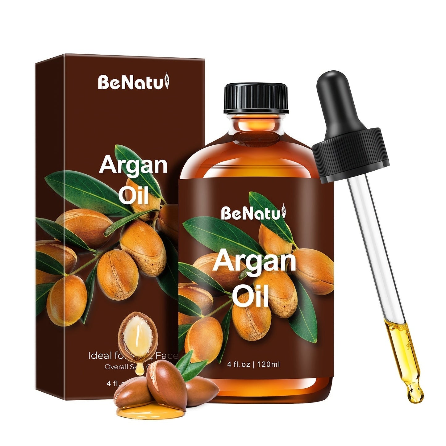 Carrier Oil & Essential Oil 4oz Argan Jojoba Rosehip Vitamin E Rosemary Lemongrass Vanilla for Bath Time, Home Spa and Personal Care