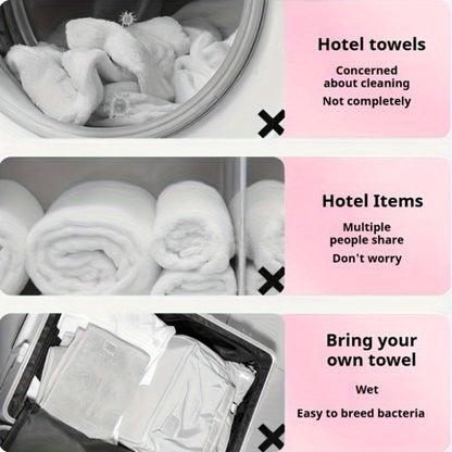 Disposable Face Towels 180 Pcs Soft Thickened Cotton Compressed Cleansing Towel for Women Men, for an Everyday Personal Care Routine