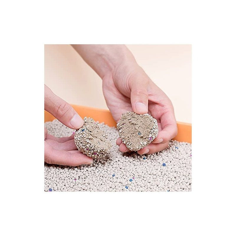 Clumping Cat Litter 5L – Super Absorbent Fast-Clumping Scented Cat Litter for Indoor Cats, Low Dust, Odor Control