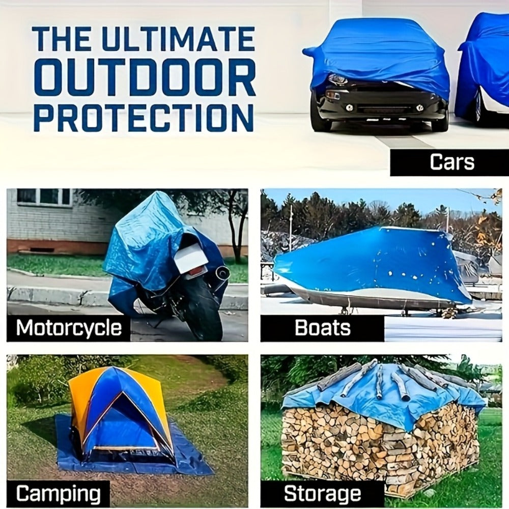 Tarp Tarpaulin for Entryways, Bedrooms and Living Spaces, with the Listed Configuration, for Everyday Use and Organized Storage