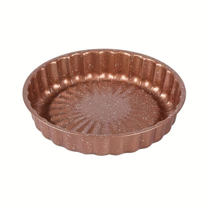 Round Non-Stick Cake Mold Baking Pan Carbon Steel Easy Release Home Baking Tool for Layer for Entryways, Bedrooms and Living Spaces