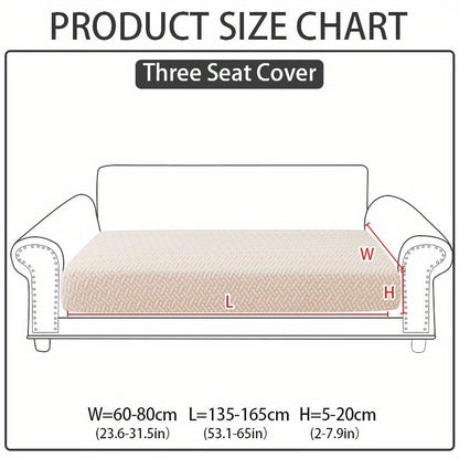 Sofa Cover Sectional Panel Options for Single to 4 Seats, Chaise, Armrest Pair or Backrest in Five Colors