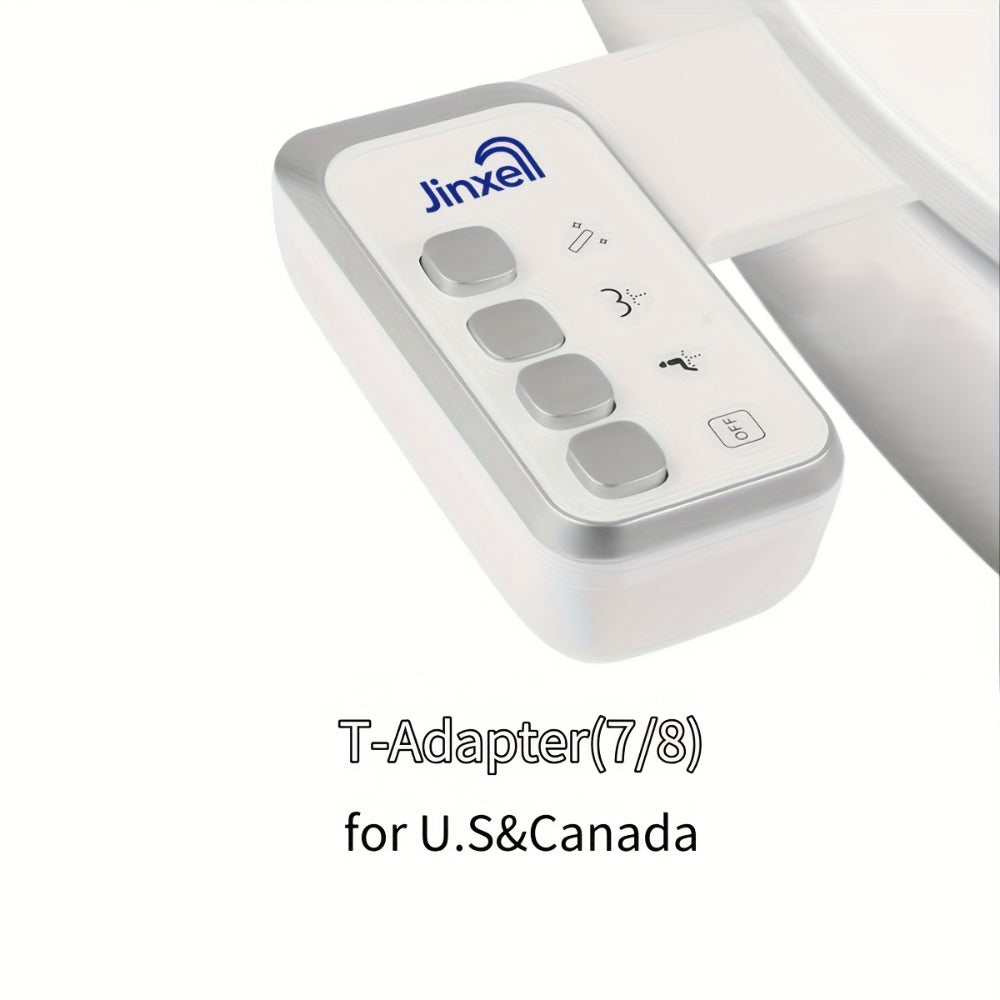 Bidet Attachment for Toilet Ultra-Slim, Non-Electric Cold Water Sprayer, Retractable Self-Cleaning Nozzle