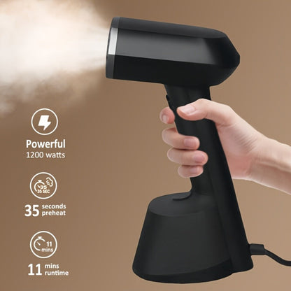 1200W Handheld Garment Steamer with 270ml Tank, 30-Second Heat-Up Marking and Removable Base