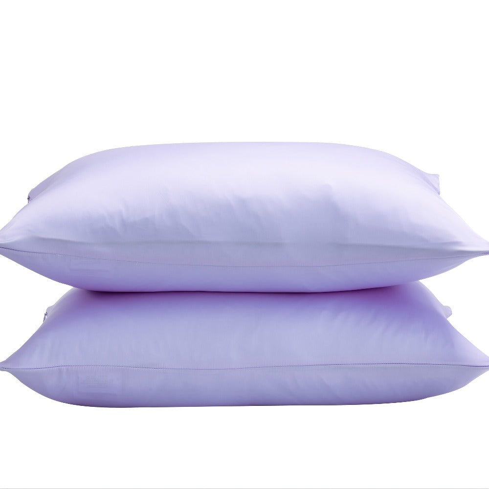 Silk Pillowcase 22 Momme – Satin Weave Mulberry Silk with Hidden Zipper for Hair & Skin Health, Standard Queen King – Multiple Colors