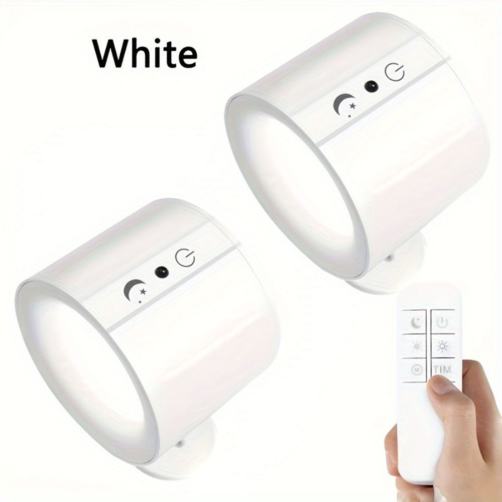 Rechargeable Magnetic LED Wall Sconce 360° Rotatable for an Everyday Personal Care Routine