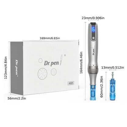 Dr. Pen M8S Wireless Microneedling Kit for Bath Time, Home Spa and Personal Care, with the Listed Configuration