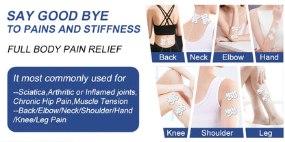 TENS Unit Stimulator for Pain Digital EMS Therapy Device for Back Neck Hip Nerve Pain for Entryways, Bedrooms and Living Spaces