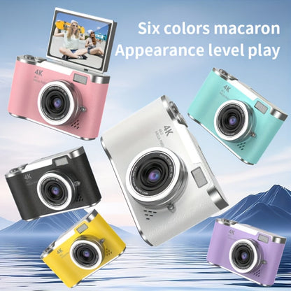 4K HD Digital Camera 2.4-Inch Flip Screen for Beginners Vlogging Photography Video Recording for an Everyday Personal Care Routine