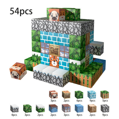 Magnetic Blocks STEM Building Toys for Kids 48/54/64/100/102/108pcs, Sensory Magnetic Tiles Set for Boys Girls Ages 3 4 5 6 7 8 9 10