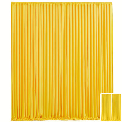 Two-Piece Photography Backdrop Curtain Set with 150 cm Width and 215 cm or 300 cm Height Options