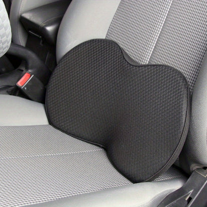 Car Lumbar Support Pillow Memory Foam – Driver Back Support Cushion for Car Seat, All-Season Multifunctional Lumbar Cushion for Lower Back
