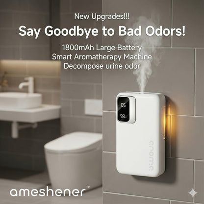 Ultrasonic Essential Oil Diffuser 1800mAh USB Rechargeable, 7-Level Fine Mist Control, Cordless Aromatherapy for Bedroom Bathroom Office