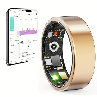 Health Tracking Smart Ring – HRV, Sleep & Activity Monitor