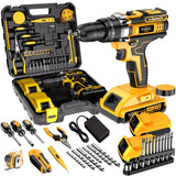Upgraded Electric Drill + 2 Batteries