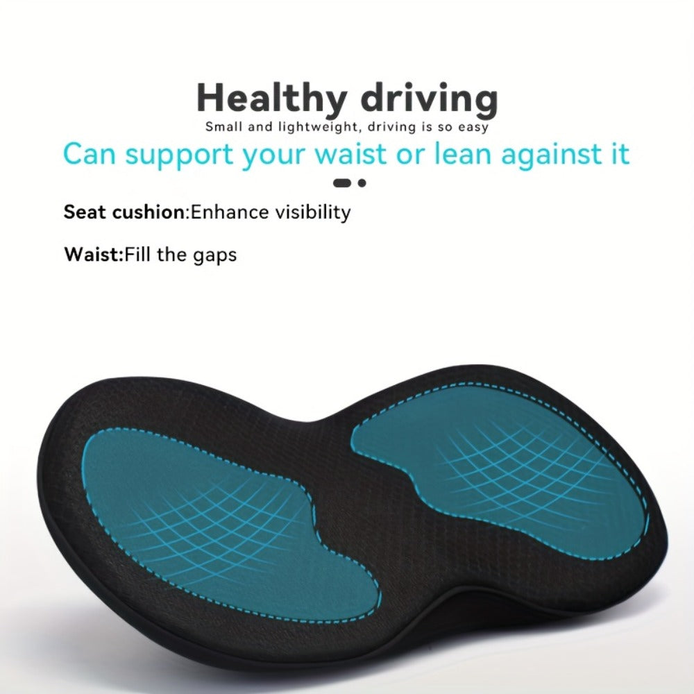 Car Neck Pillow & Seat Cushion – Memory Foam Cervical Support for Driving, Office & Home | Lumbar & Spine Relief Cushion