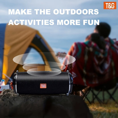 Bluetooth Speaker T&G TG192 with 2400mAh Battery, IPX4 Rating, RGB Breathing Light and Five Color Options