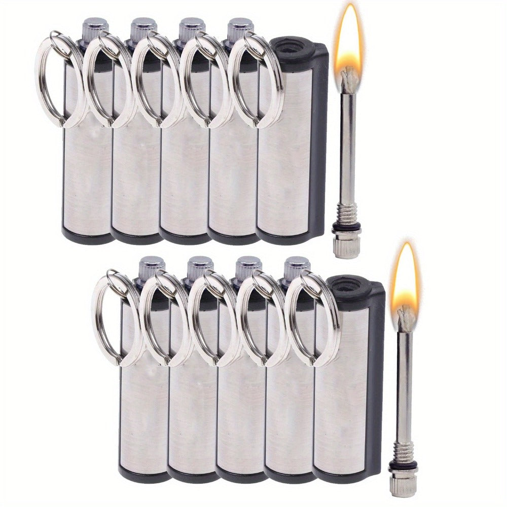 Metal Match Kerosene Lighter 10pcs for Entryways, Bedrooms and Living Spaces, with the Listed Configuration
