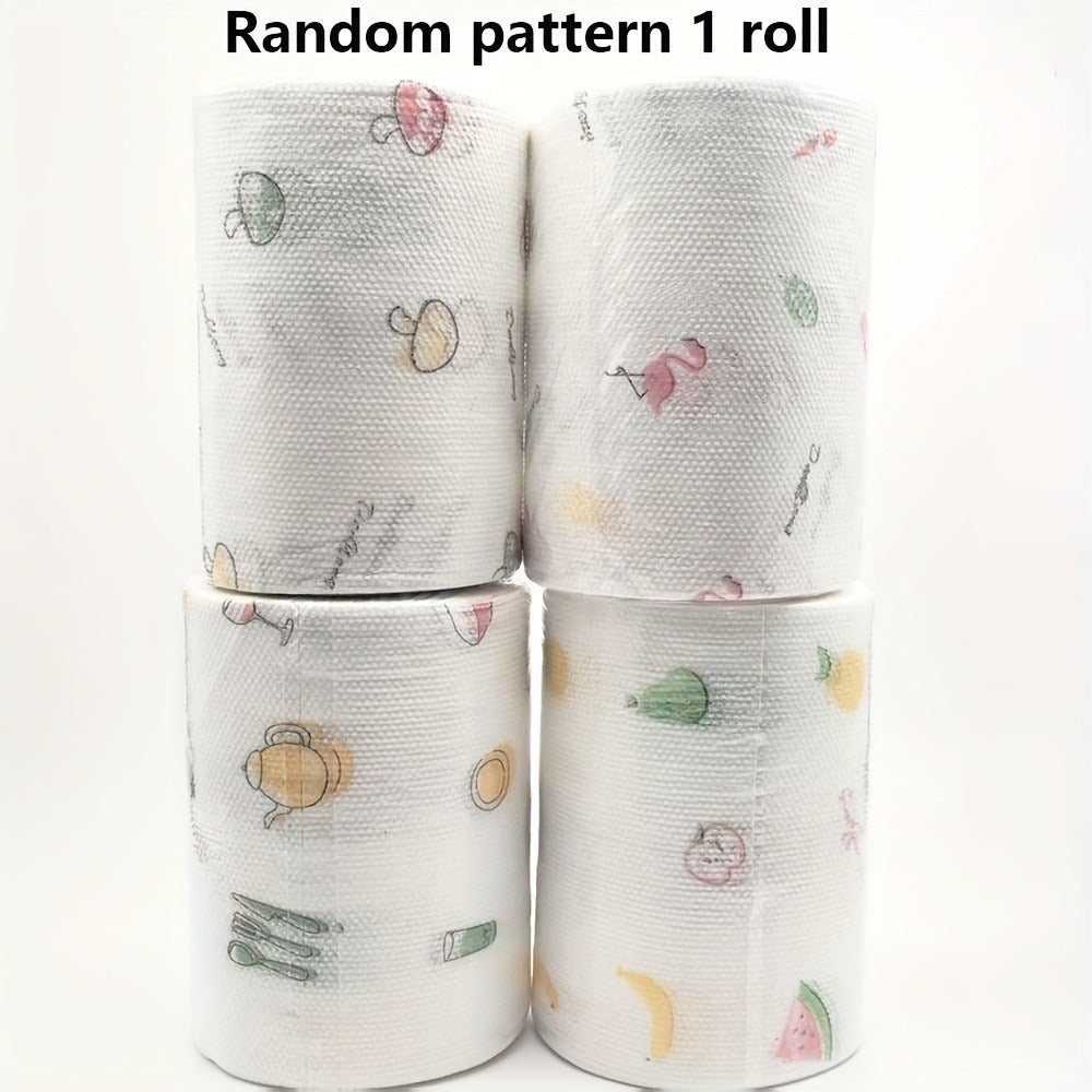 Reusable Kitchen Paper Towels 800 Times Use Non-Stick Oil Degreasing Cleaning Cloth Wet Dry Dual-Use Lazy Rag for Home Kitchen Household