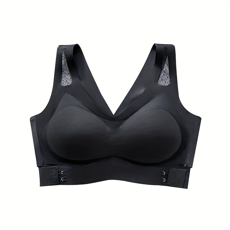 Electric Chest Massager Vibration Rechargeable - Intelligent Constant Temperature Heating Massage Bra for Women