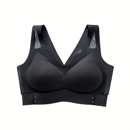Electric Chest Massager Vibration Rechargeable - Intelligent Constant Temperature Heating Massage Bra for Women