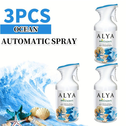 Air Freshener Spray 8.45 oz Aromatherapy Room Spray 1pc or 3pc - 6 Scents Lavender, Vanilla, Cool Linen