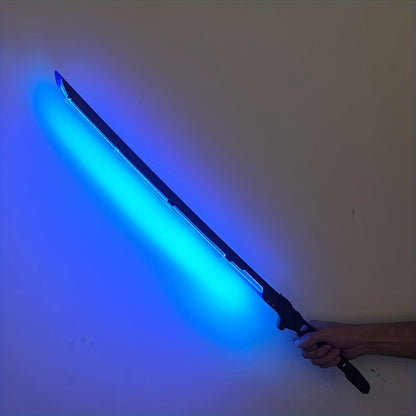 LED Cyberpunk Katana Prop 80cm Acrylic Luminous with the Listed Color, Size or Set Options for Everyday Use