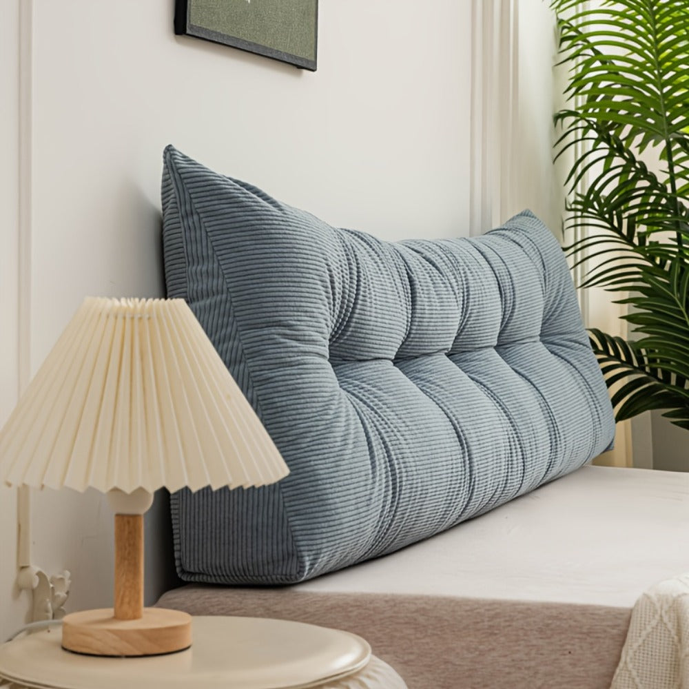 Tufted Triangular Backrest Cushion in Five Colors and Three Lengths from 59.06 to 78.74 Inches