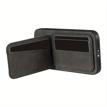 Wallet Phone Case for iPhone 16 Pro Max 16 Pro 16 Plus 16 15 14 13 12 11 Series Luxury PU Leather Flip Cover Card Holder Kickstand Magnetic