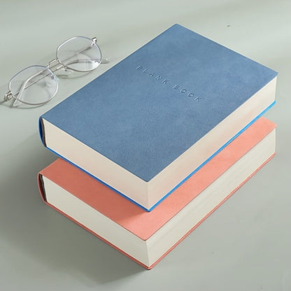 Blank Notebook A5 760 Pages Leather Soft Cover Sketchbook for Sketching Drawing Journaling College Students Adults Gift