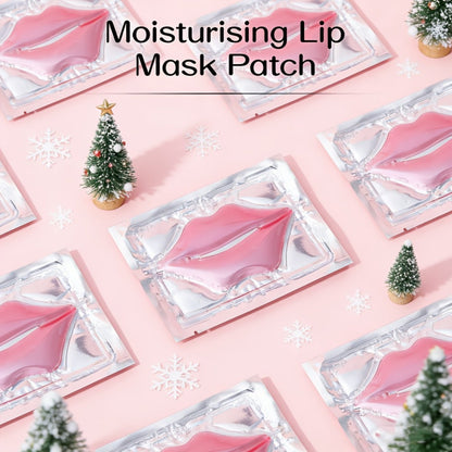 Fifty Individually Wrapped Pink Lip-Shaped Gel Patches with 11.6 x 8.8cm Sachet Dimensions