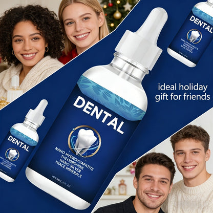 Oral Care Drops with Hydroxyapatite, True Tooth Care Solution for Cavity Protection, Enamel Strengthening & Sensitive Teeth