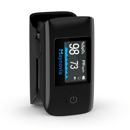 Blood Pressure Monitor Wrist Cuff with Oximeter Fingertip, Digital BP Machine Home Use, 120 Memory