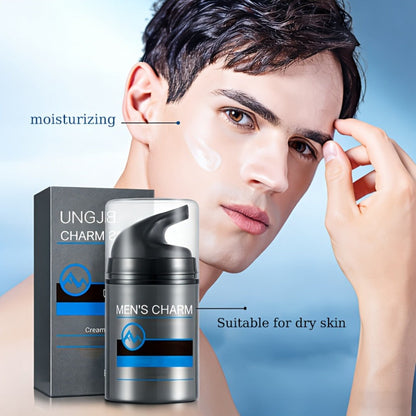 Men's Face Cream with Collagen & Hyaluronic Acid 50g for Bath Time, Home Spa and Personal Care
