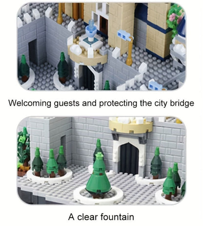 3600PCS Princess Castle Building Blocks Fairytale Palace STEM Micro Brick Architecture Kit for Girls Ages 8+