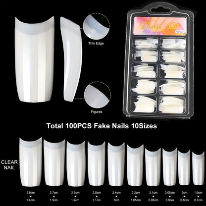 Complete Acrylic Nail Kit with Drill & UV LED Light, Colored Acrylic Powders & All Tools Included