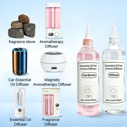 Aromatherapy Oil Refill 500ml Bottle with 10 Fragrance Options for Ultrasonic and Electric Diffusers